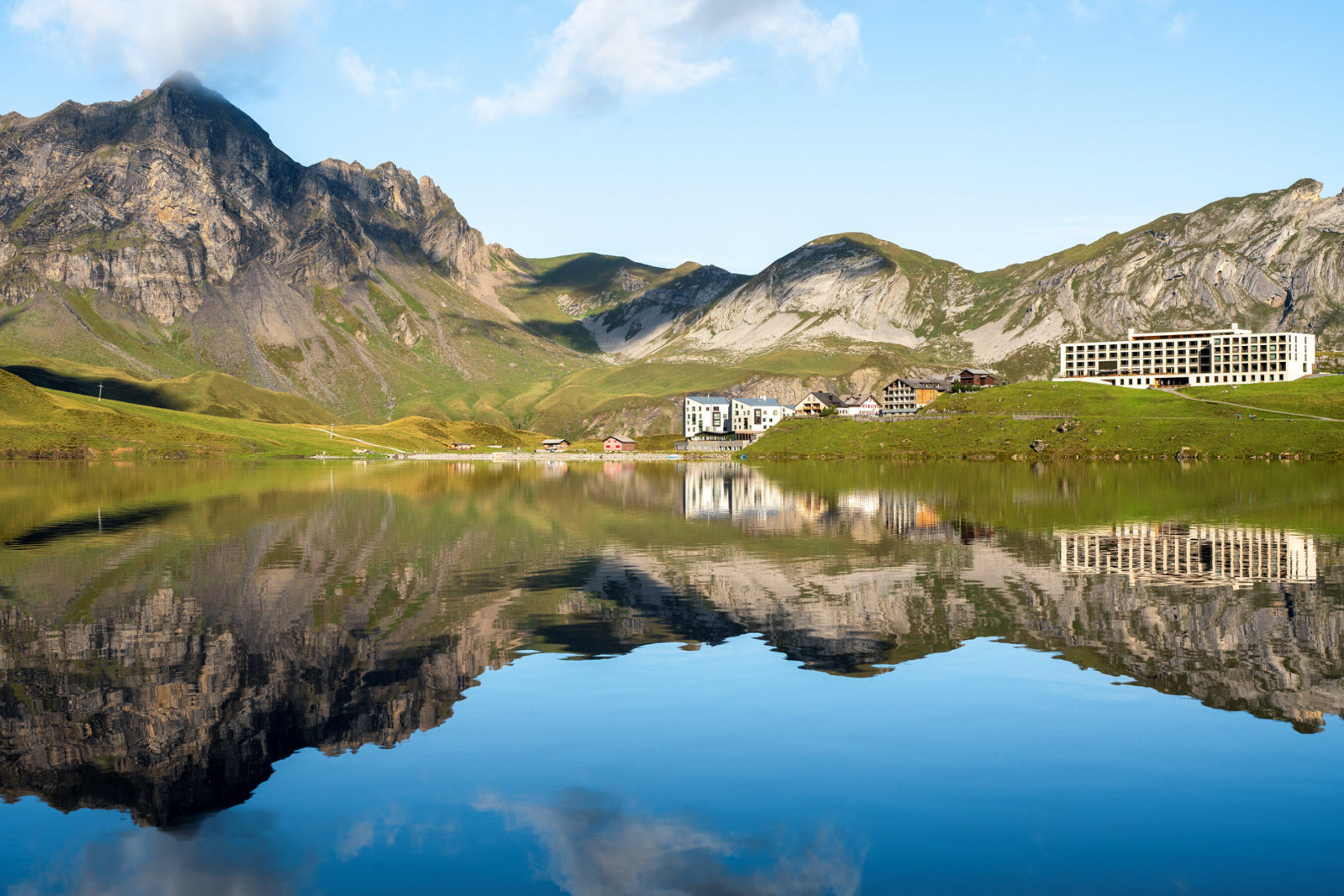 Melchsee Frutt Frutt Mountain Resort Aussenansicht