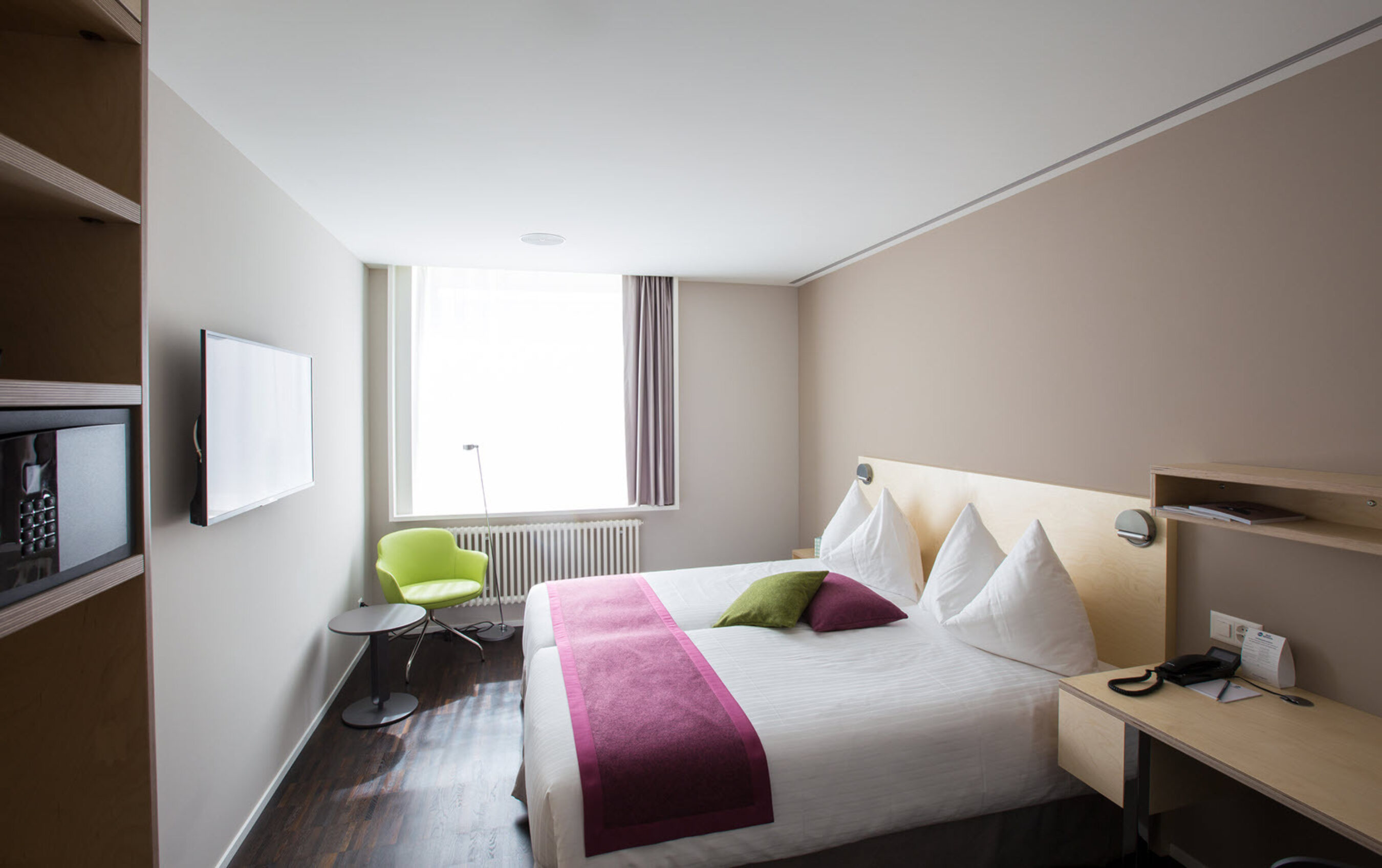 Zürich Hotel Spirgaraten Hotelzimmer