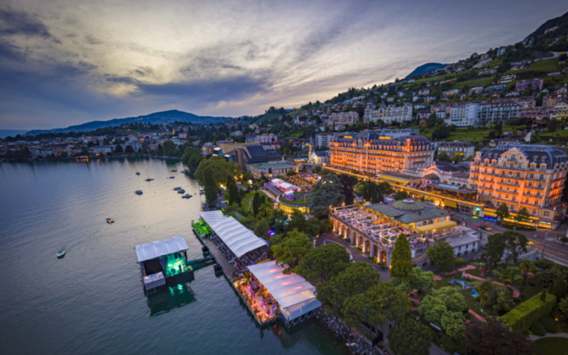 Sommer an der Schweizer Riviera - Fairmont Le Montreux Palace