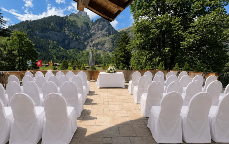 Waldhotel Doldenhorn, Kandersteg – Heiraten mit Bergblick