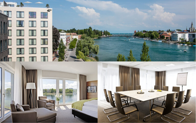 Tagen mit Weitblick im Boutiquehotel 47° am Bodensee (D)