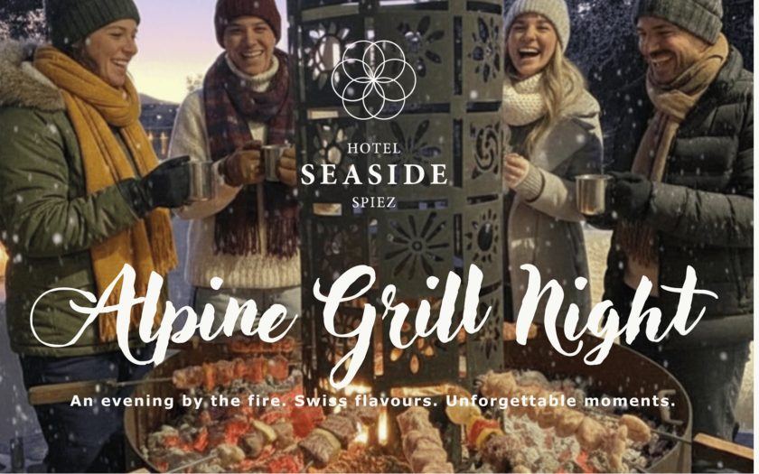 KW 37 im 2026 NS weekly Hotel Seaside Spiez Berner Oberland Grill Night hotelbooker ch Gmb H MICE Service