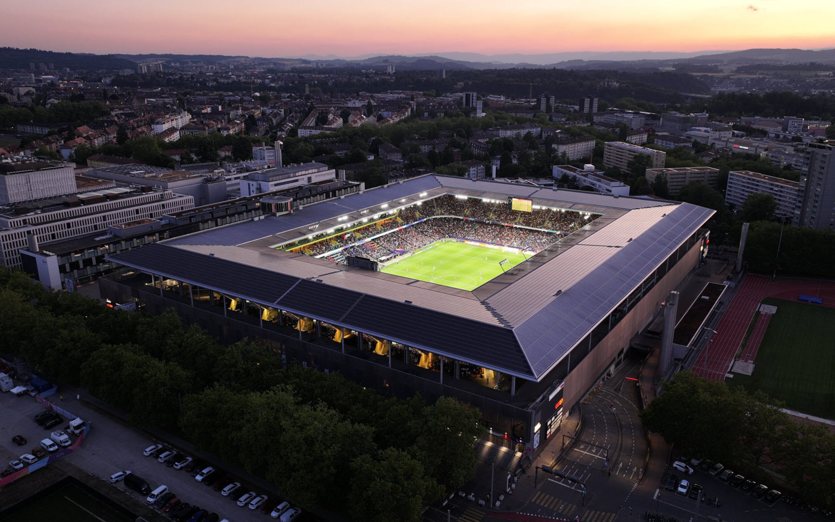 Bern Wankdorf Stadion Aussenansicht