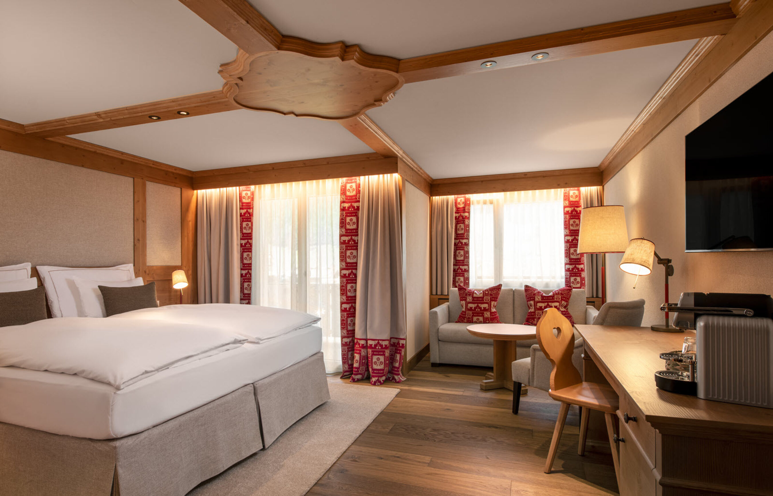 Les Diablerets The Glacier Hotel Hotelzimmer