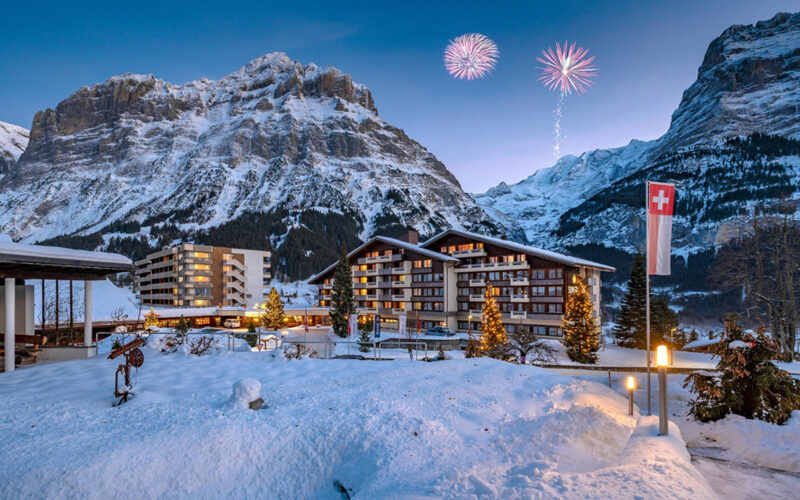 Das Sunstar Hotel Grindelwald wünscht seinen Gästen einen wunderbaren Start ins Jahr 2024