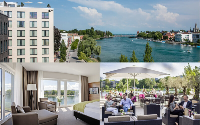 Bereit für Ihre Seezeit? - Das Boutiquehotel 47° in Konstanz am Bodensee (D)