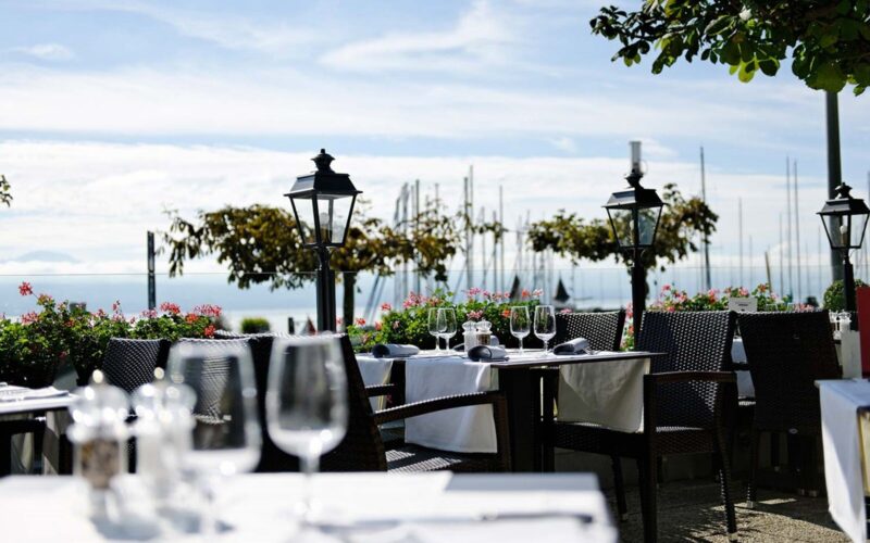 Savoir-vivre im Romantik Hotel Mont Blanc au Lac, Morges