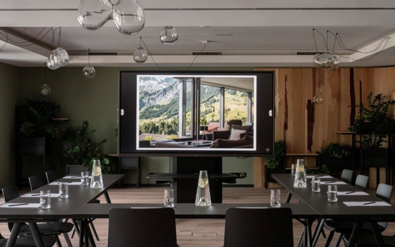 Die neuen Clubrooms – top Creative Space im The Cambrian Adelboden
