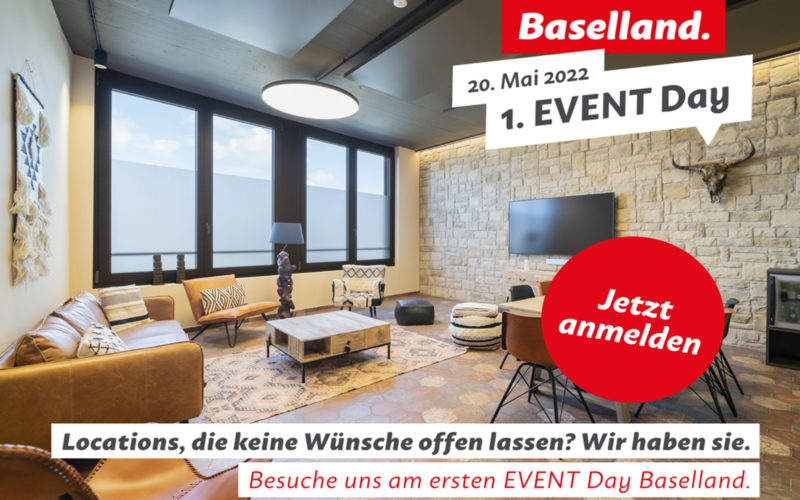 1. EVENT Day Baselland im Tagungs- und Eventcenter (TEC) in Pratteln