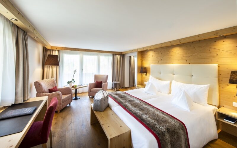 Alpen-Chic im Golfhotel Les Hauts de Gstaad & SPA, Saanenmöser