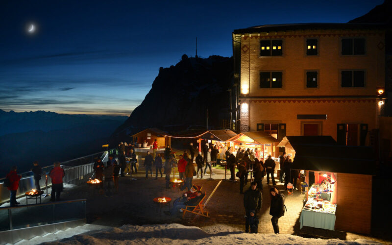 Pilatus Kulm Hotels - der höchstgelegene Weihnachtsmarkt Europas