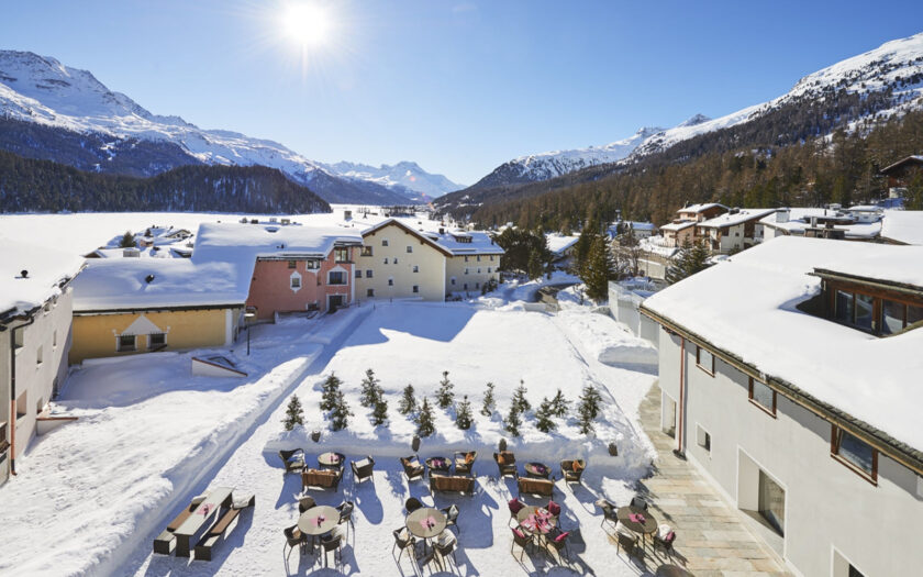 KW 01 ns weekly Giardino Mountain Silvaplana Engadin Ski Berge Schnee Seminar events hotelbooker ch Gmbh