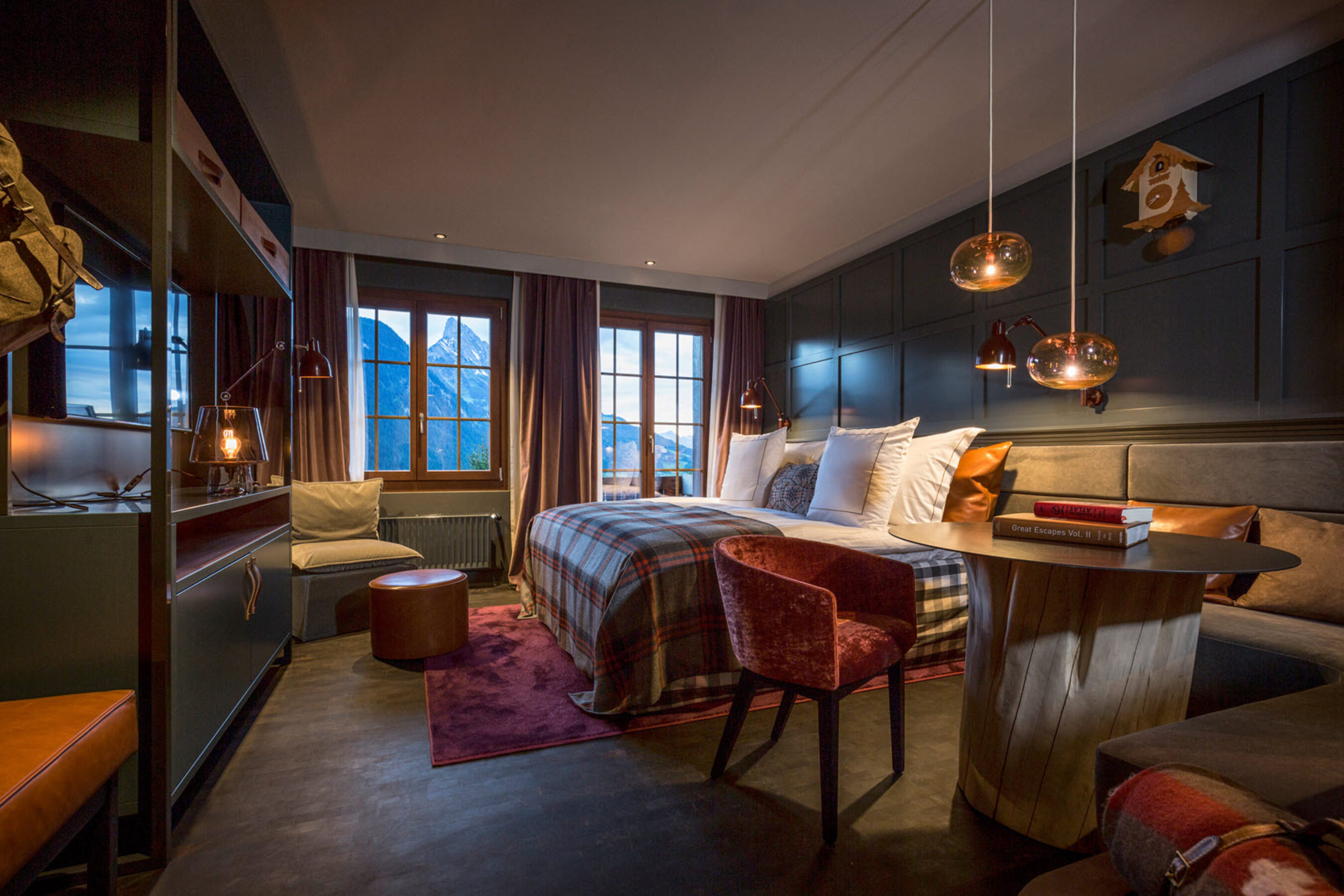Gstaad Huus Gstaad Hotelzimmer