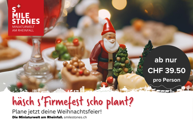 Smilestones – die Miniaturwelt in Neuhausen am Rheinfall