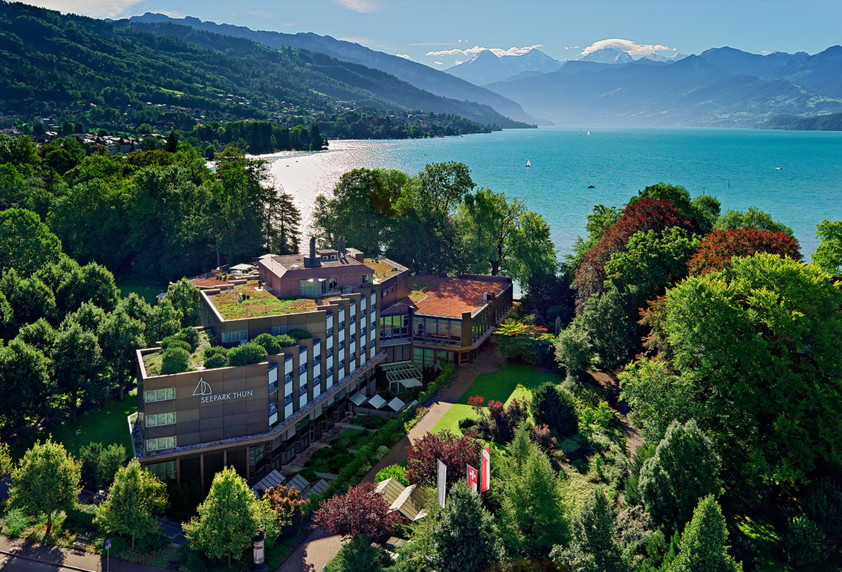 Thun Hotel Seepark Thun Aussenansicht