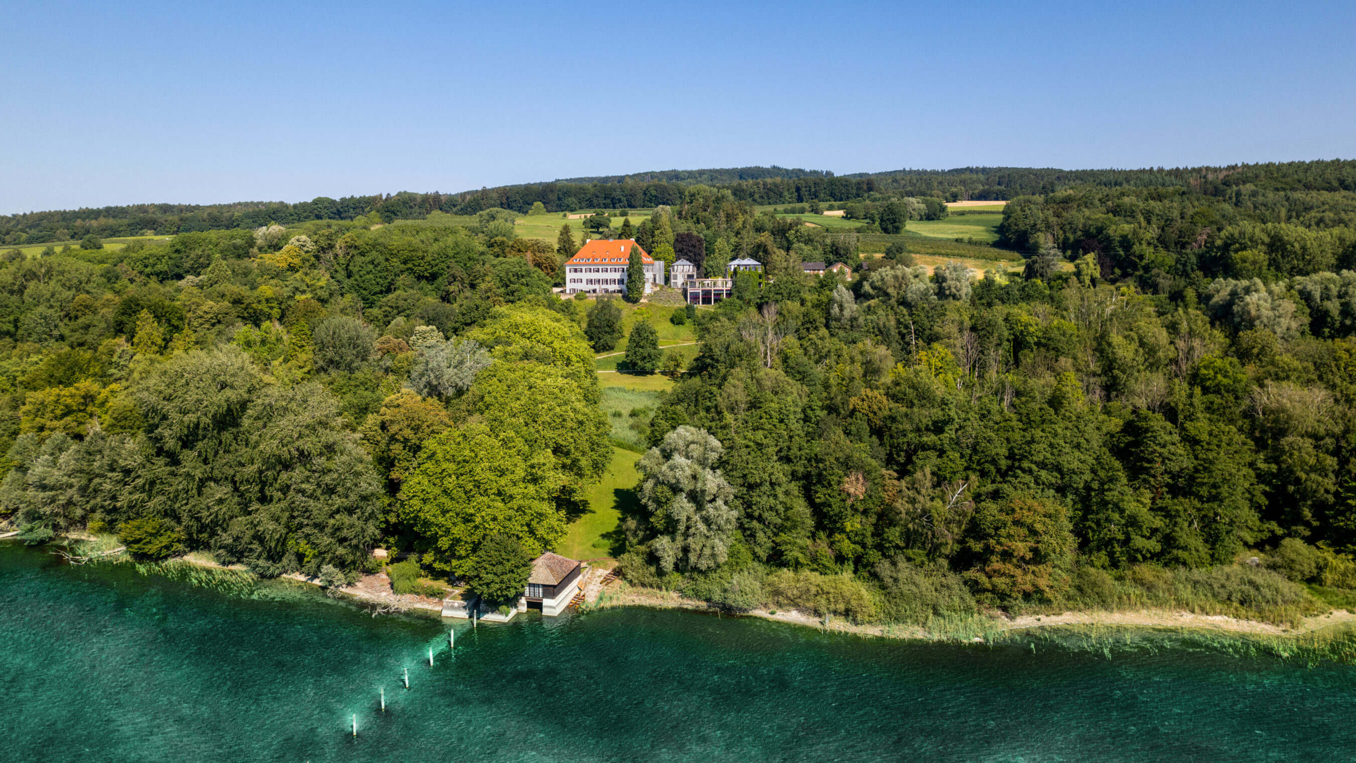Öhningen Schloss Marbach Aussenansicht